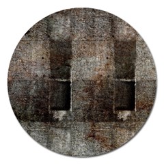 Concrete Grunge Texture                      Magnet 5  (round) by LalyLauraFLM