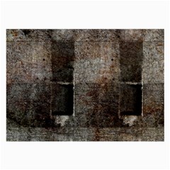 Concrete Grunge Texture                      Large Glasses Cloth by LalyLauraFLM