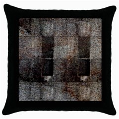 Concrete Grunge Texture                      Throw Pillow Case (black) by LalyLauraFLM