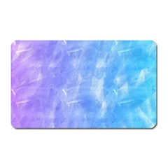 Blue purple watercolors                     Magnet (Rectangular)