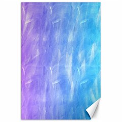 Blue purple watercolors                     Canvas 20  x 30 