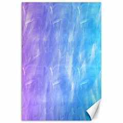 Blue purple watercolors                     Canvas 24  x 36 