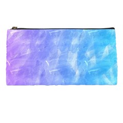 Blue purple watercolors               Pencil Case