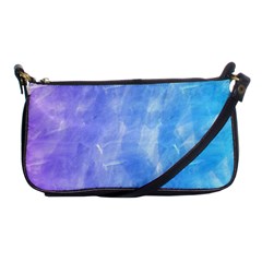 Blue purple watercolors                     Shoulder Clutch Bag