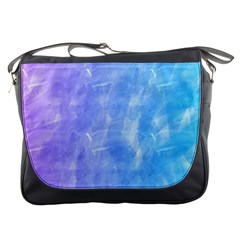 Blue purple watercolors                     Messenger Bag