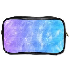 Blue purple watercolors                     Toiletries Bag (One Side)