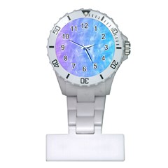 Blue purple watercolors                     Nurses Watch