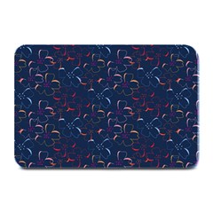 colorful floral patterns Plate Mats