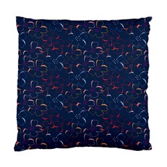 colorful floral patterns Standard Cushion Case (One Side)