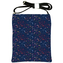 colorful floral patterns Shoulder Sling Bags