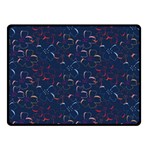 colorful floral patterns Fleece Blanket (Small) 50 x40  Blanket Front