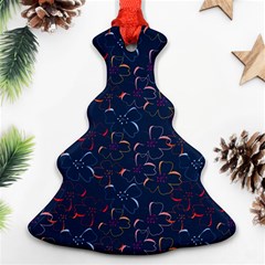 colorful floral patterns Ornament (Christmas Tree) 