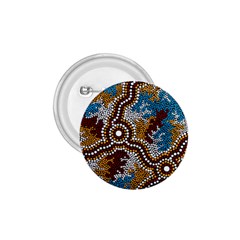 Aboriginal Art – Wetland Dreaming 1 75  Buttons by hogartharts