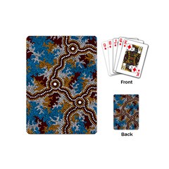 Aboriginal Art – Wetland Dreaming Playing Cards (mini) 