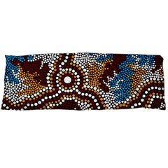 Aboriginal Art – Wetland Dreaming Body Pillow Case (dakimakura)