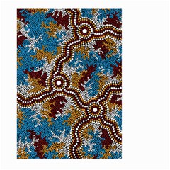 Aboriginal Art – Wetland Dreaming Large Garden Flag (two Sides)