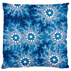 Aboriginal Art – Bushland Dreaming Standard Flano Cushion Case (one Side)