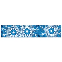 Aboriginal Art – Bushland Dreaming Flano Scarf (small)  by hogartharts