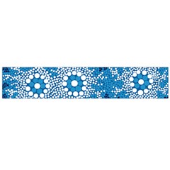 Aboriginal Art – Bushland Dreaming Flano Scarf (large)  by hogartharts