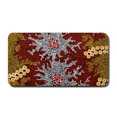 Aboriginal Art – Riverside Dreaming Medium Bar Mats by hogartharts