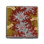 Aboriginal Art – Riverside Dreaming Memory Card Reader (Square) Front