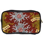 Aboriginal Art – Riverside Dreaming Toiletries Bags 2-Side Front