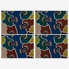 Aboriginal Art - Riverside Dreaming Belt Buckles