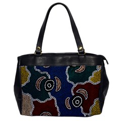 Aboriginal Art - Riverside Dreaming Office Handbags