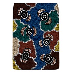 Aboriginal Art - Riverside Dreaming Flap Covers (l) 