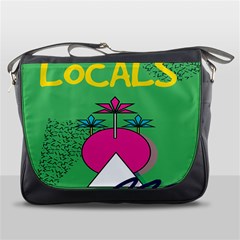 Behance Feelings Beauty Local Polka Dots Green Messenger Bags