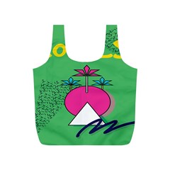 Behance Feelings Beauty Local Polka Dots Green Full Print Recycle Bags (s) 