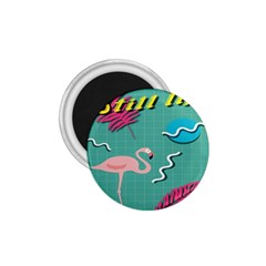 Behance Feelings Beauty Flamingo Bird Still Life Leaf Green Pink Red 1 75  Magnets by Mariart