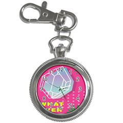 Behance Feelings Beauty Polka Dots What Ever Leaf Diamon Pink Key Chain Watches