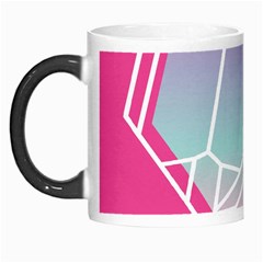 Behance Feelings Beauty Polka Dots What Ever Leaf Diamon Pink Morph Mugs