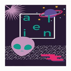 Behance Feelings Beauty Space Alien Star Galaxy Medium Glasses Cloth (2-side)