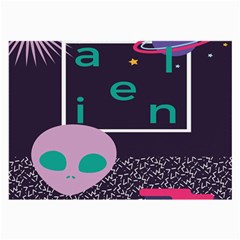 Behance Feelings Beauty Space Alien Star Galaxy Large Glasses Cloth