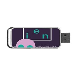 Behance Feelings Beauty Space Alien Star Galaxy Portable Usb Flash (one Side) by Mariart