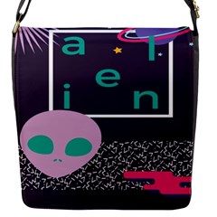 Behance Feelings Beauty Space Alien Star Galaxy Flap Messenger Bag (s) by Mariart