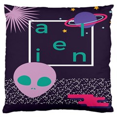 Behance Feelings Beauty Space Alien Star Galaxy Standard Flano Cushion Case (two Sides)