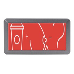 Caffeine And Breastfeeding Coffee Nursing Red Sign Memory Card Reader (mini) by Mariart