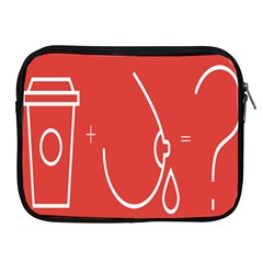 Caffeine And Breastfeeding Coffee Nursing Red Sign Apple Ipad 2/3/4 Zipper Cases by Mariart