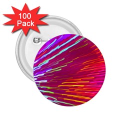 Zoom Colour Motion Blurred Zoom Background With Ray Of Light Hurtling Towards The Viewer 2 25  Buttons (100 Pack)  by Mariart