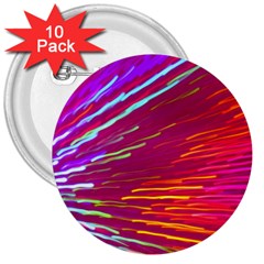 Zoom Colour Motion Blurred Zoom Background With Ray Of Light Hurtling Towards The Viewer 3  Buttons (10 Pack)  by Mariart