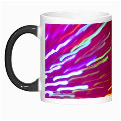 Zoom Colour Motion Blurred Zoom Background With Ray Of Light Hurtling Towards The Viewer Morph Mugs by Mariart