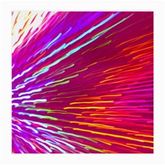 Zoom Colour Motion Blurred Zoom Background With Ray Of Light Hurtling Towards The Viewer Medium Glasses Cloth (2-side) by Mariart