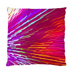 Zoom Colour Motion Blurred Zoom Background With Ray Of Light Hurtling Towards The Viewer Standard Cushion Case (two Sides) by Mariart