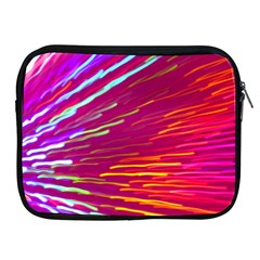 Zoom Colour Motion Blurred Zoom Background With Ray Of Light Hurtling Towards The Viewer Apple Ipad 2/3/4 Zipper Cases by Mariart