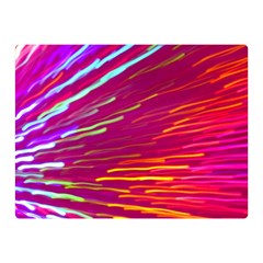 Zoom Colour Motion Blurred Zoom Background With Ray Of Light Hurtling Towards The Viewer Double Sided Flano Blanket (mini) 