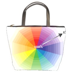 Colour Value Diagram Circle Round Bucket Bags by Mariart