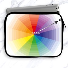 Colour Value Diagram Circle Round Apple Ipad 2/3/4 Zipper Cases by Mariart